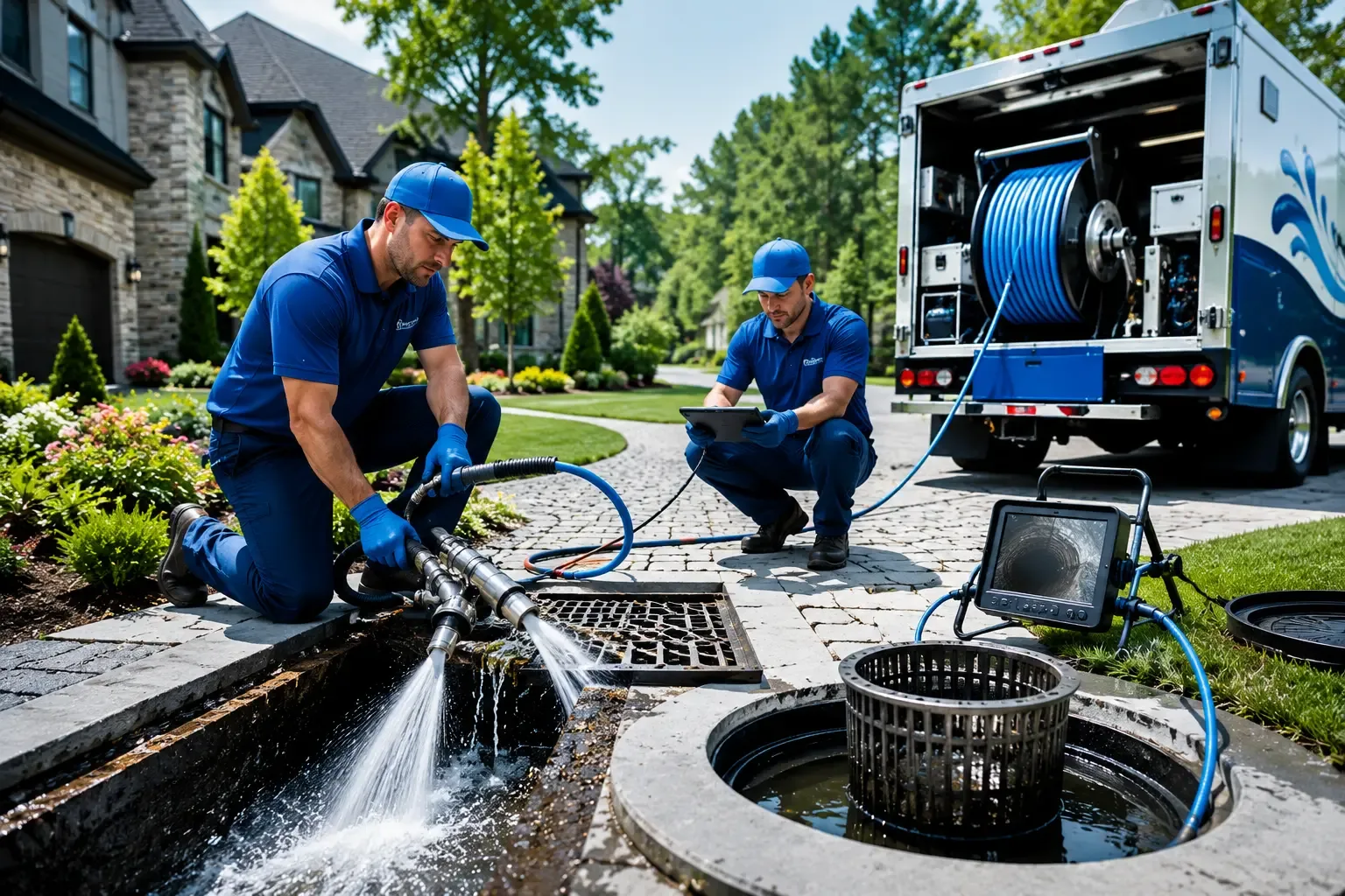Local outdoor drain cleaning professionals in Eldorado, WI